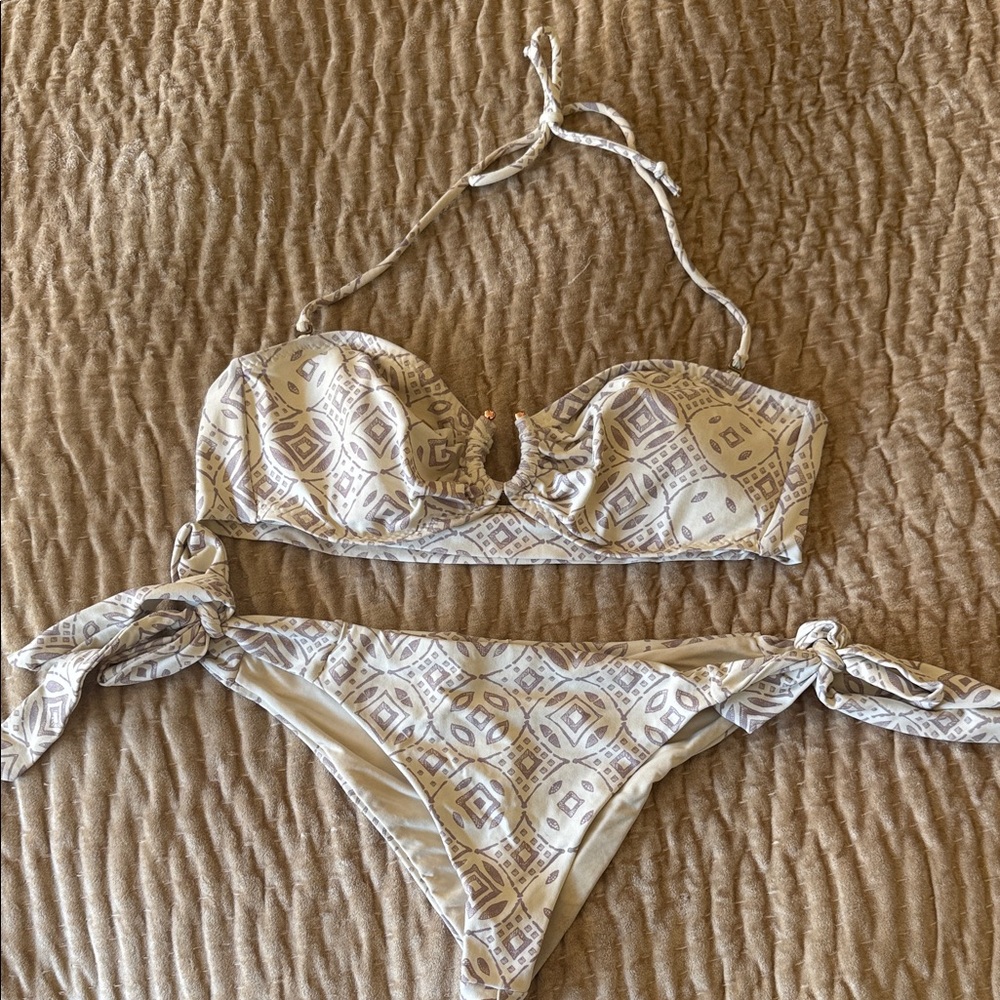 Eberjay Geometric Print Bikini Set
